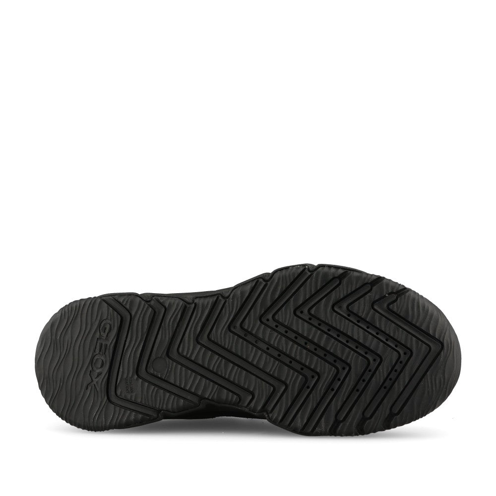 Geox Boys J66NMA Flexyper Pro Velcro Shoe in Black