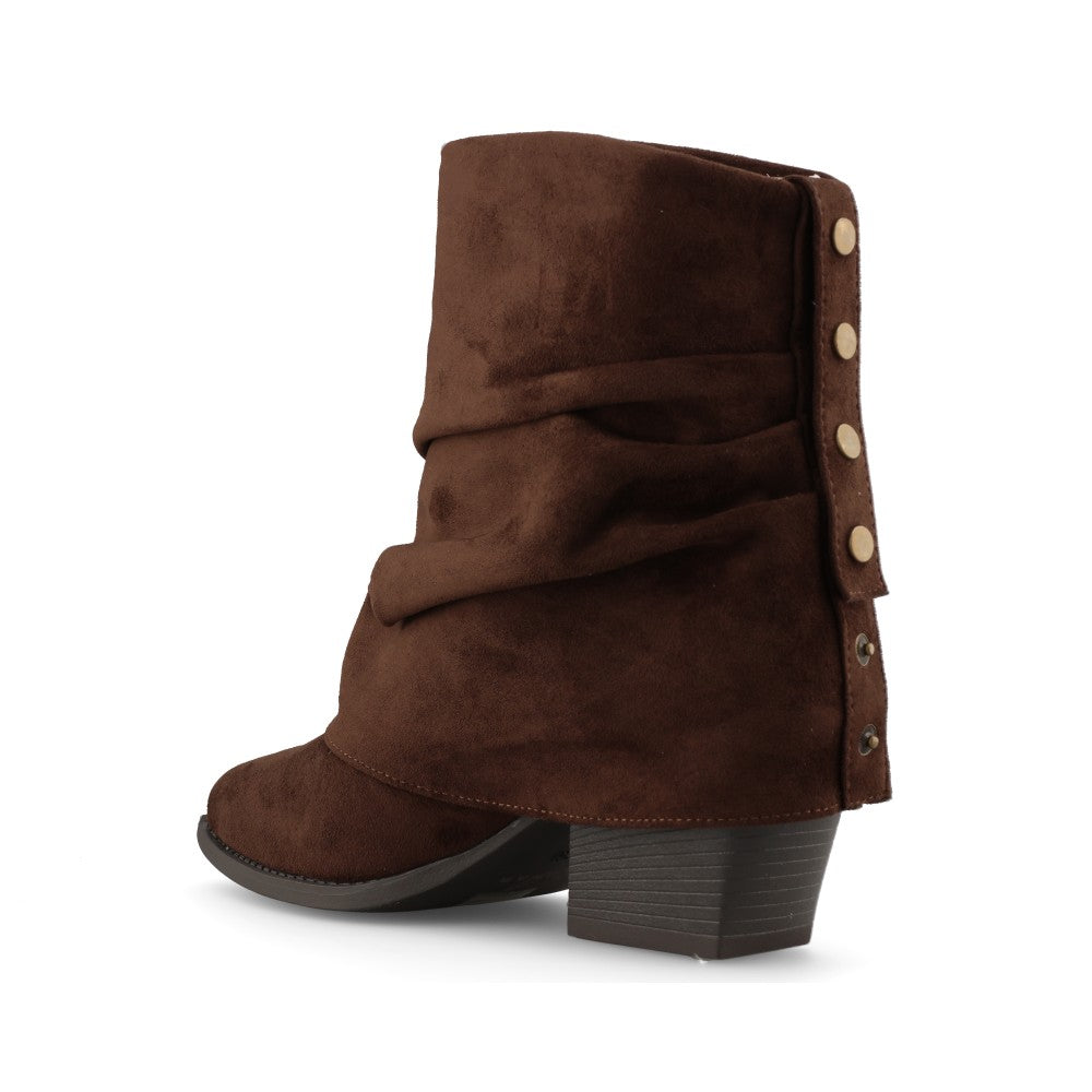 Lunar Ladies Monica GLW043 Boot In Dark Brown