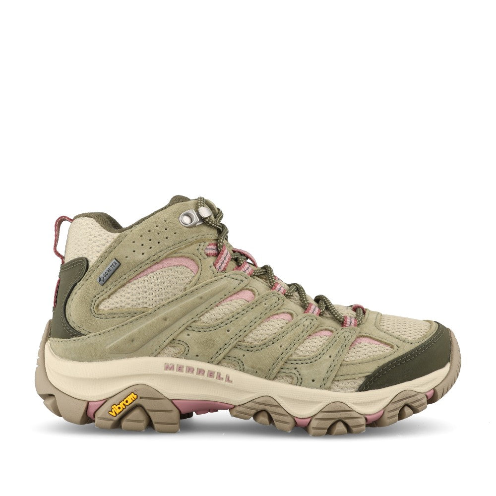 Ladies J00005416 Moab 3 Walking Shoe in Olive Green
