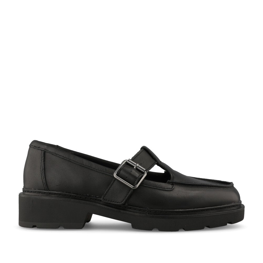 Clarks Ladies 26327144 Lauryl Bar In Black Leather