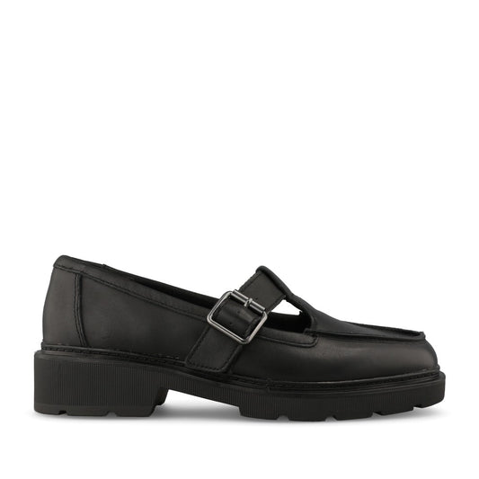 Clarks Ladies 26327144 Lauryl Bar In Black Leather