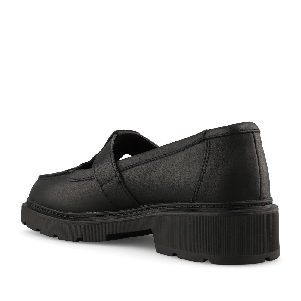 Clarks Ladies 26327144 Lauryl Bar In Black Leather