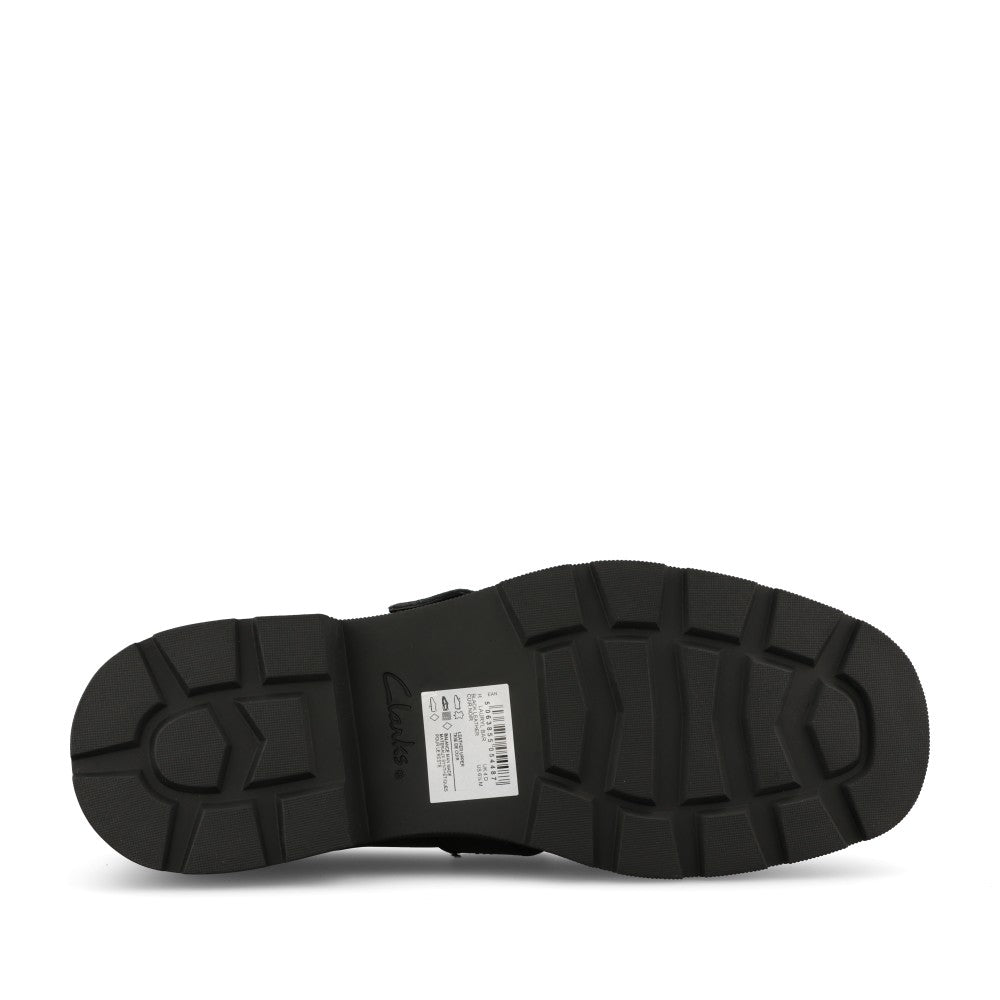 Clarks Ladies 26327144 Lauryl Bar In Black Leather