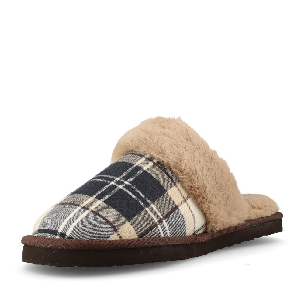 Barbour Ladies Claudia Slipper LSL0036 In Tartan