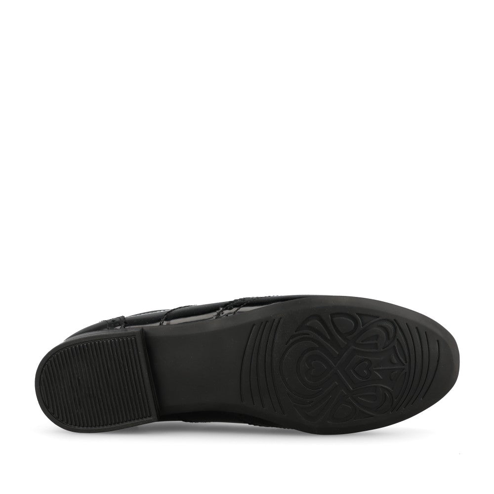 Start Rite Girls Matilda M-FIT Brogue in Black Patent