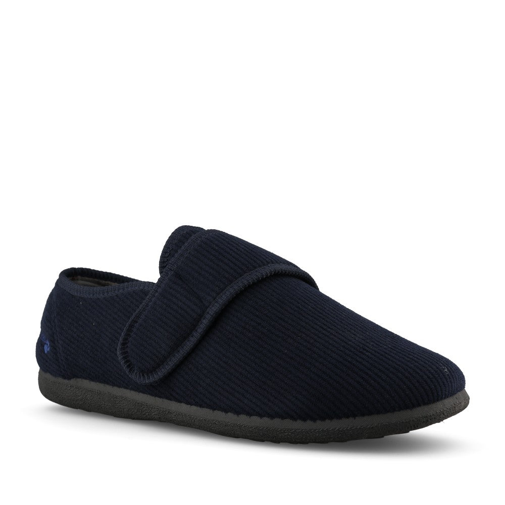 Oliver 3449 Extra Wide Slipper For Men In Navy