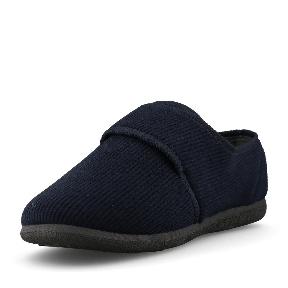 Oliver 3449 Extra Wide Slipper For Men In Navy
