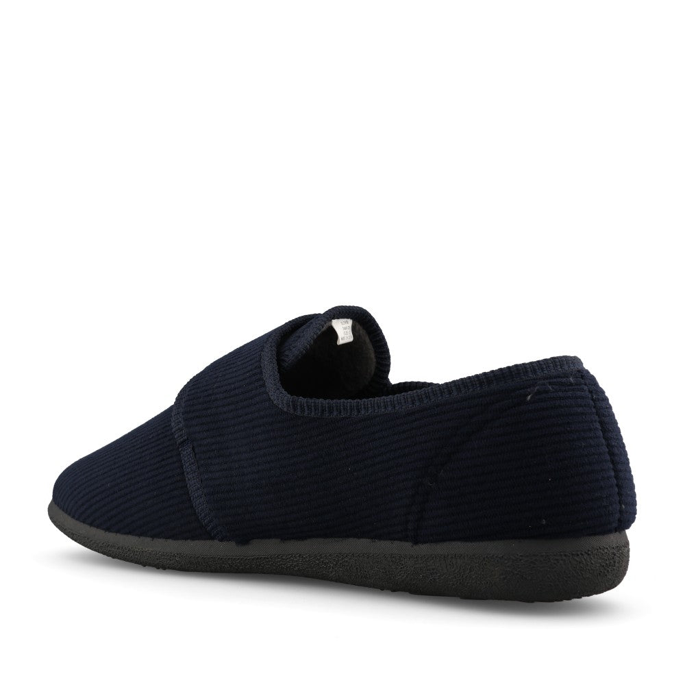 Oliver 3449 Extra Wide Slipper For Men In Navy