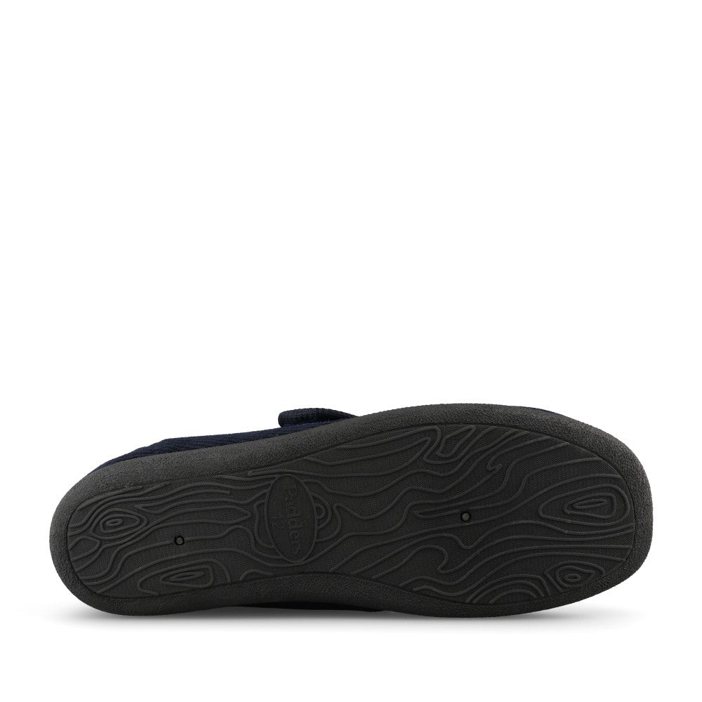 Oliver 3449 Extra Wide Slipper For Men In Navy