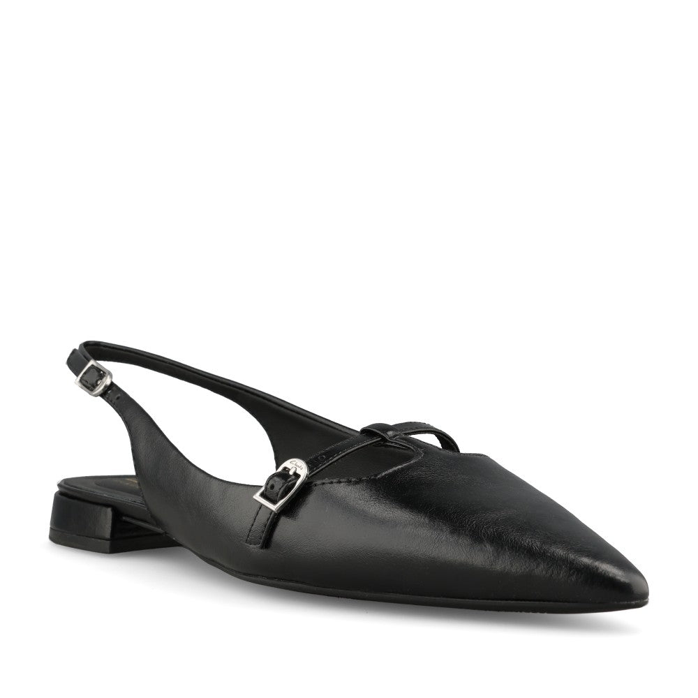 Clarks Ladies Sensa15 Jane Coated Leather D-fit Shoe In Black Patent
