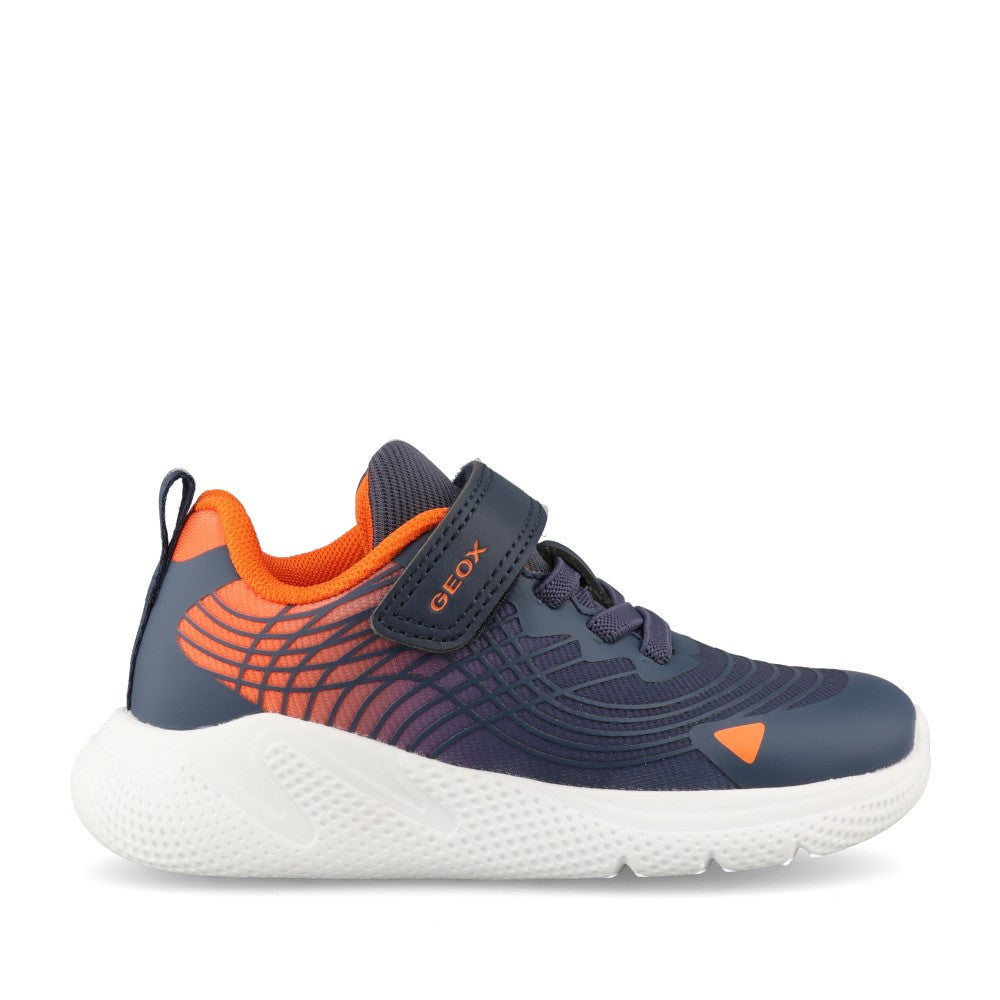 Geox Boys Sprintye B664UA Trainer In Navy