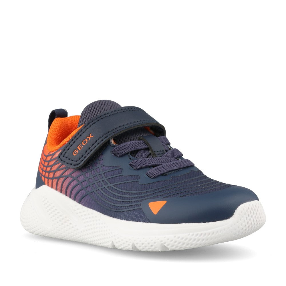 Geox Boys Sprintye B664UA Trainer In Navy