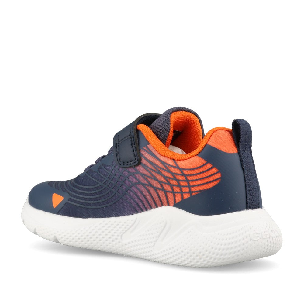Geox Boys Sprintye B664UA Trainer In Navy