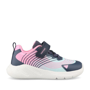 Geox Girls Sprintye B664TA Trainer In Aqua