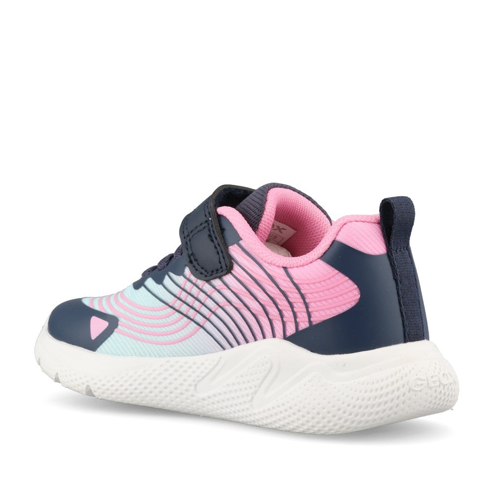 Geox Girls Sprintye B664TA Trainer In Aqua