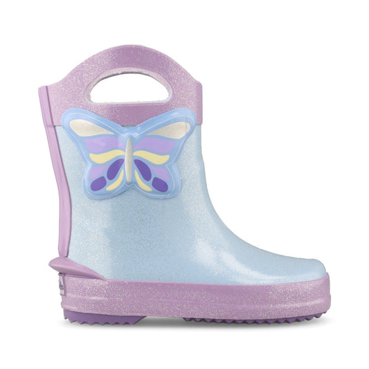 Clarks Girls Tarri Dash T G-Fit Welly in Lilac