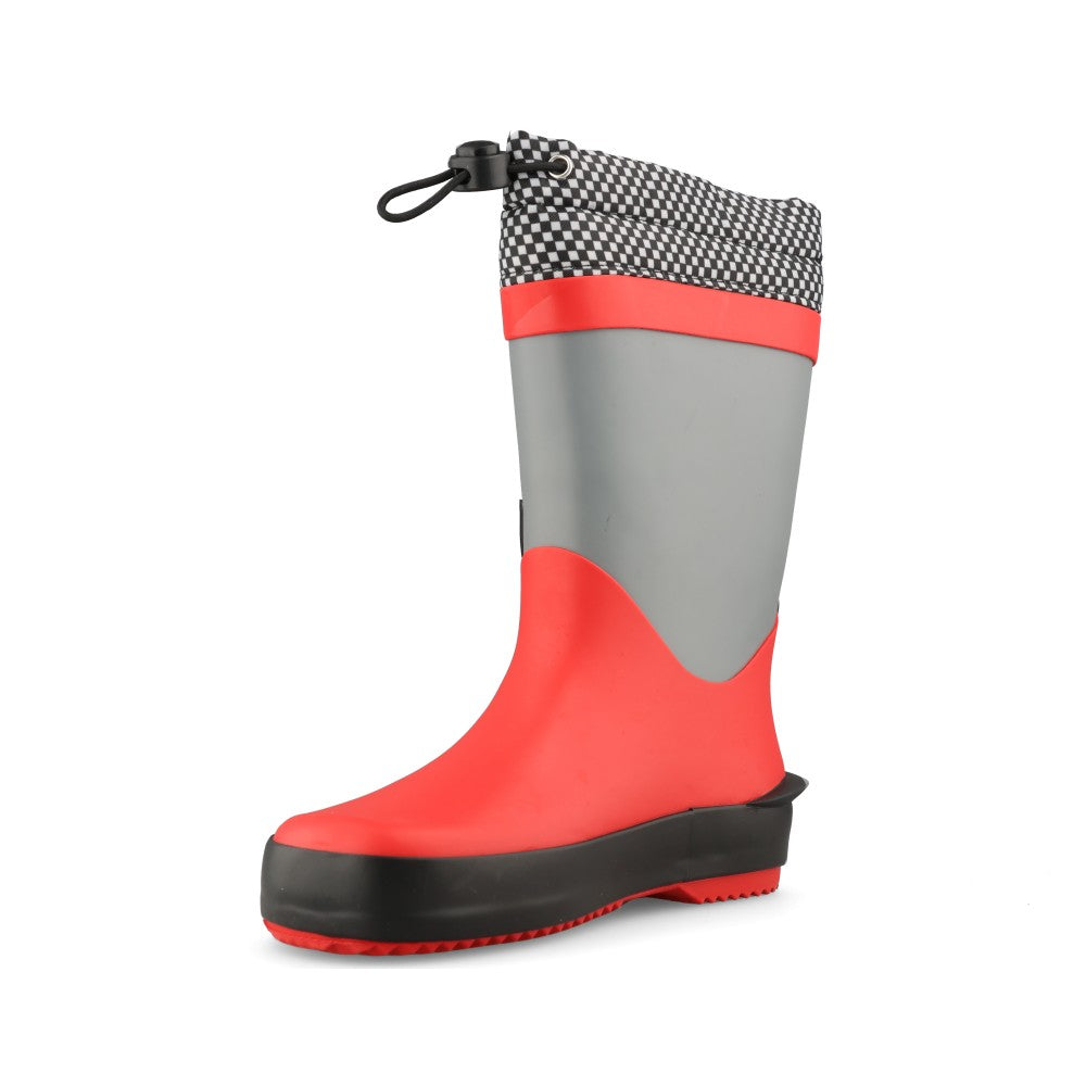 Clarks Boys Tarri Race K G-Fit Welly in Red